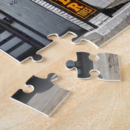 Route 66 Benzinestations. Legpuzzel (Zijkant)