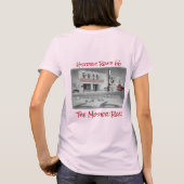 Route 66  Bestemming Winslow Arizona Foto T-shirt (Achterkant)