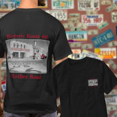 Route 66  Bestemming Winslow Arizona Foto T-shirt