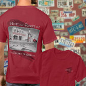 Route 66  Bestemming Winslow Arizona Foto T-shirt