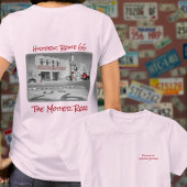 Route 66  Bestemming Winslow Arizona Foto T-shirt
