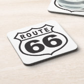 Route 66 bier onderzetter (Linkerzijde)