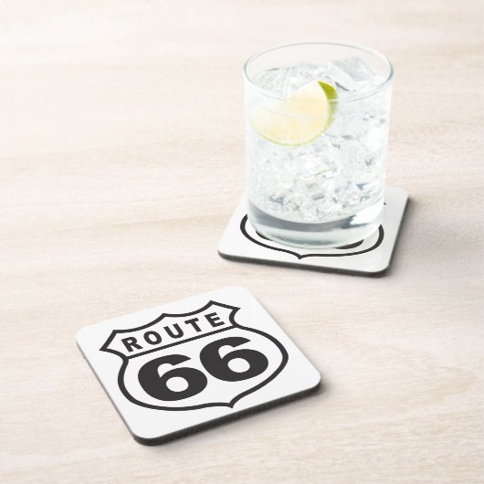 Route 66 bier onderzetter (Rechterzijde)