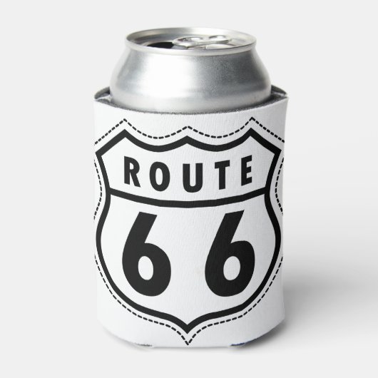 Route 66 blikjeskoeler (Blikje Voorkant)