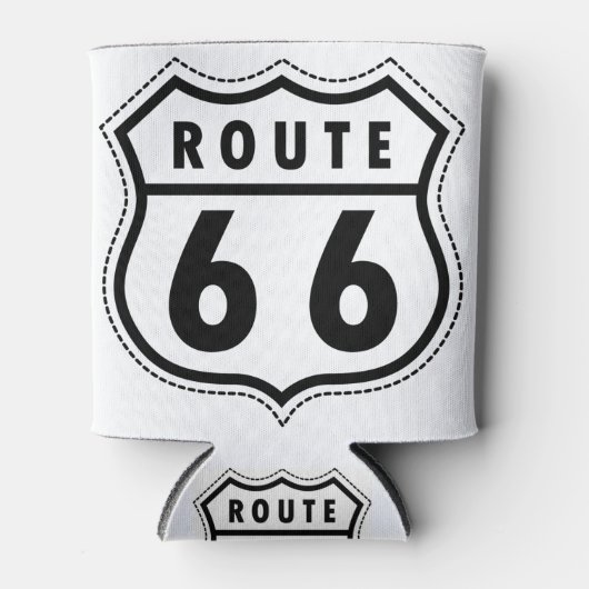 Route 66 blikjeskoeler (Voorkant)