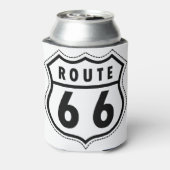 Route 66 blikjeskoeler (Blikje Achterkant)