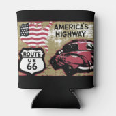 Route 66 blikjeskoeler (Achterkant)