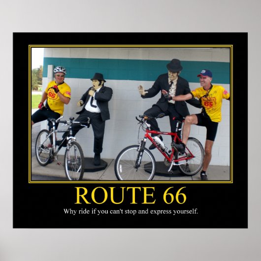 Route 66: Blues Brothers Poster (Voorkant)