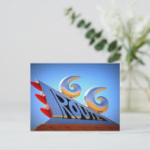 Route 66 Briefkaart (Staand voorkant)