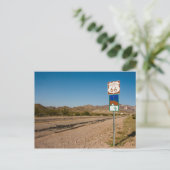 Route 66 briefkaart (Staand voorkant)