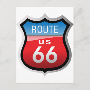Route 66 briefkaart