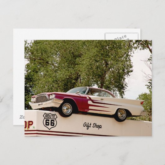 Route 66 Briefkaart (Voorkant / Achterkant)