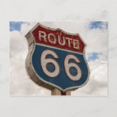 Route 66 briefkaart (Voorkant)