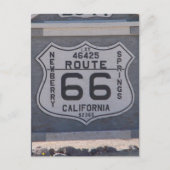 Route 66 briefkaart (Voorkant)