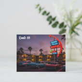 Route 66  briefkaart (Staand voorkant)