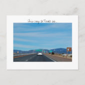 Route 66 Briefkaart (Voorkant)