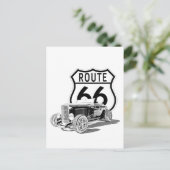 Route 66 Briefkaart (Staand voorkant)