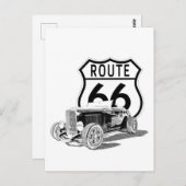 Route 66 Briefkaart (Voorkant / Achterkant)