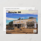 Route 66 Briefkaart (Voorkant / Achterkant)