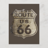 Route 66 briefkaart (Voorkant)
