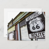 Route 66 briefkaart (Voorkant / Achterkant)