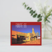 Route 66 Briefkaart (Staand voorkant)
