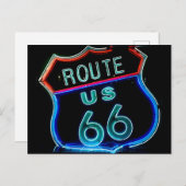  Route 66 Briefkaart (Voorkant / Achterkant)