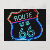  Route 66 Briefkaart (Voorkant)