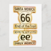Route 66 briefkaart (Voorkant)