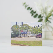 Route 66 Briefkaart van de Aansporing (Staand voorkant)