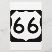 Route 66 briefpapier (Voorkant)