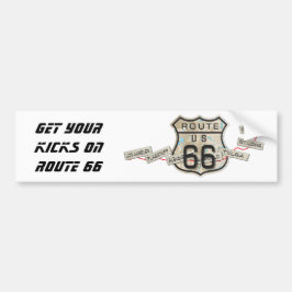 route 66 bumpersticker