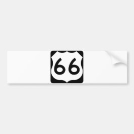 Route 66 bumpersticker