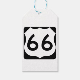 Route 66 cadeaulabel
