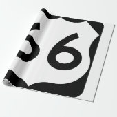 Route 66 cadeaupapier (Uitgerold)