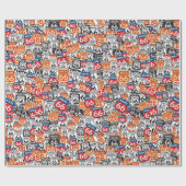 Route 66 cadeaupapier (Vlak)