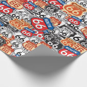 Route 66 cadeaupapier (Hoek)