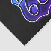 Route 66 Cadeaupapier Tissuepapier (Detail)