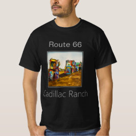 Route 66, Cadillac Ranch, Amarillo, Texas T-shirt