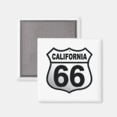 Route 66 California Magnet (Voorkant / Achterkant)