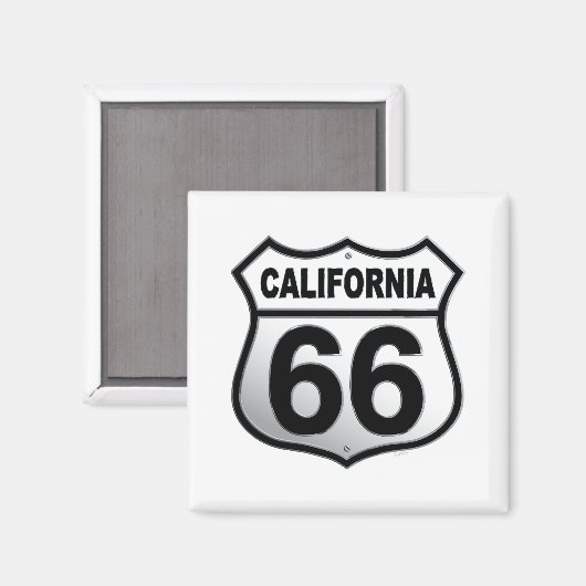 Route 66 California Magnet (Voorkant / Achterkant)