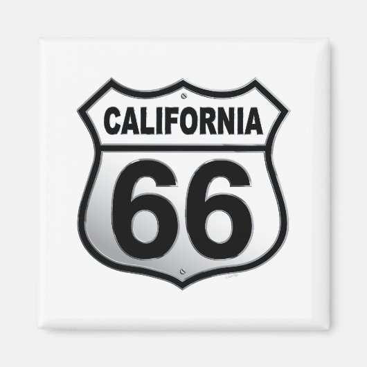 Route 66 California Magnet (Voorkant)