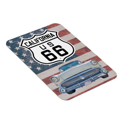 Route 66 California Magnet Magneet (Rechterzijde)