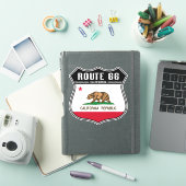 Route 66 California op maat gesneden vinyl Sticker (iPad Cover)
