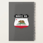 Route 66 Californië Planner (Achterkant)