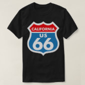 Route 66 Californië T-shirt (Design voorkant)