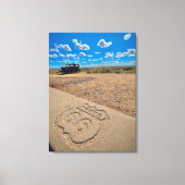 route 66 canvas afdruk (Voorkant)