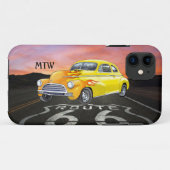 Route 66 Case-Mate iPhone case (Achterkant (horizontaal))