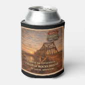 Route 66 Centennial Bridge Game Night Drink Cadeau Blikjeskoeler (Blikje Voorkant)