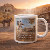 Route 66 Centennial Oatman Donkey Artwork Grote Koffiekop